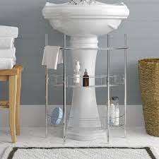 Bathroom Shelf For Pedestal Sinks
