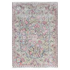hand knotted old persian kerman rug