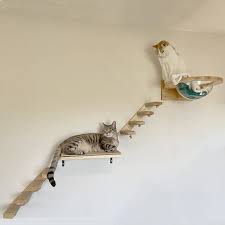 wall mounted cat hammock bed pet