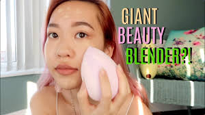 i bought a giant beauty blender