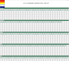 Calendar Template 2015 Excel Excel Vacation Calendar Template Free