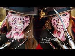 freddy krueger makeup tutorial no