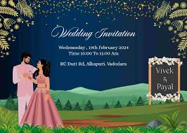 indian wedding card templates free