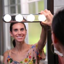 Portable Makeup Lighting Bulb Mirror Mirror With Lights Mirror With Led Lights