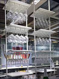 Ikea Ceiling Hung Glassware Rack