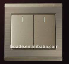 A slender metal pole reaches out from the wall fixture to support the matte aluminum shade. 250v 2way Flush Type Wall Switch Modern Wall Switch China Suppliers 546328