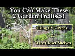 2 Cucumber Garden Plant Trellises You