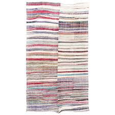 cotton rag rug flat weave kilim carpet