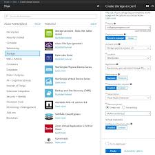 implement azure storage blobs and azure