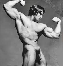 NSFW! Arnold Schwarzenegger: nude bodybuilder