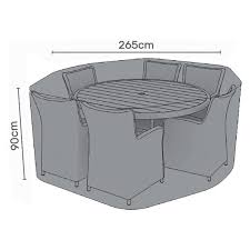 Garden Furniture Round Table Cover For