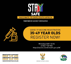 Maybe you would like to learn more about one of these? South African Government Covid 19 Vaccines Are Safe Effective And Save Lives If You Are 35 Years And Older Please Register Now To Receive Your Covid19 Vaccination Vaccinatetosavesouthafrica Https Vaccine Enroll Health Gov Za Facebook