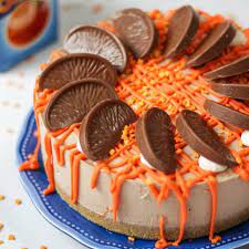 Easy Chocolate Orange Cheesecake gambar png