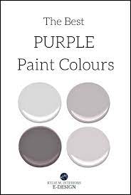 Purple Grey Paint Color