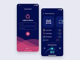Android App Home Page Design gambar png