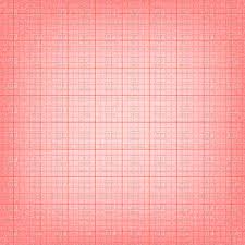 Textured Graph Paper Red Grid Sheet Stock Vector Image