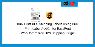 Ups label template is going to be used by shipping and delivery businesses which usually will include information regarding the emitter as well as the recipient. Bulk Print Ups Shipping Labels Using Bulk Print Label Addon For Easypost Woocommerce Ups Shipping Plugin