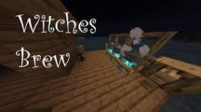 How do you make witches brew in Minecraft?