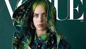 British vogue magazine's latest edition features a cover shot. Billie Eilish Is The Cover Girl Of American Vogue March 2020 Issue