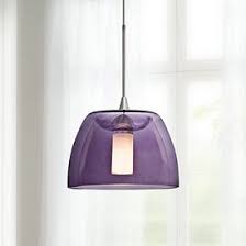 Purple Besa Pendant Lighting Lamps Plus