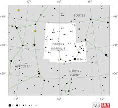 Corona Borealis Astral Maps Constellations