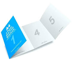 Half Fold Brochure Template Free