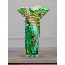 Hand Blown Art Glass Vase Av20363