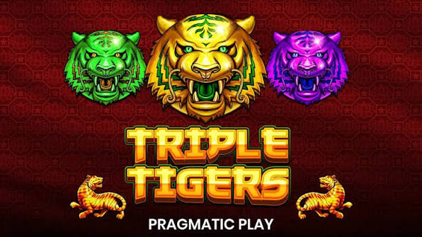 Cover art for Triple Tigers, credited to hollywoodbets.net