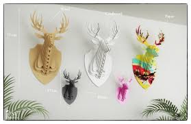 Deer Head 3d Puzzle Template Cutting