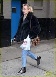 diane kruger goes makeup free while out