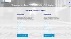 • track your loan application status Secure Deutsche Bank Be Login
