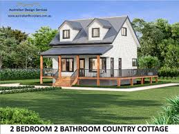 2 Bedroom Cottage House Plan Small