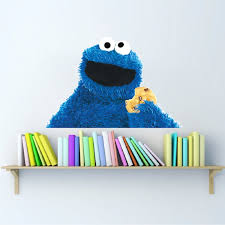 Cookie Monster Wall Decal Mural
