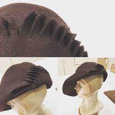 Be an elf this year. Tutorial 1940s Felt Hat Reproduction Part One