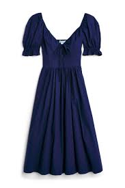 a navy blue dress for a wedding