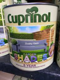 2 5l cuprinol garden shades paint fence
