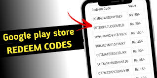 can we get redeem codes in google play