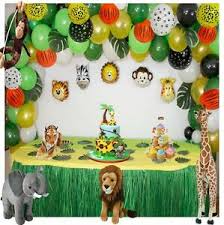 jungle birthday party decorations