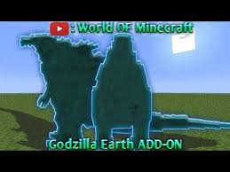 This addon adds new mobs and new items which you will be able to craft and create, all mobs will . Godzilla Earth Add On Showcase Mcpe Mcbe World Of Minecraft Youtube