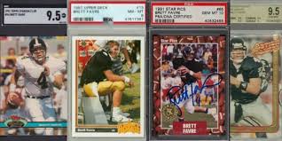 1991 fleer ultra brett favre rookie card #283 psa 10. The Best Brett Favre Rookie Card For Collectors