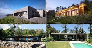 single story modern houses