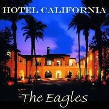 Image result for the eagles hotel california live