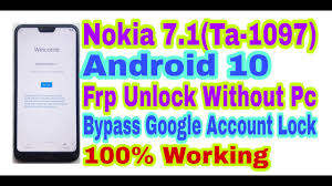 Now from startup menu click next & connect wifi go back to startup menu select . Nokia 7 1 Ta 1097 Android 10 Frp Unlock Without Pc Bypass Google Account Lock 100 Working Youtube