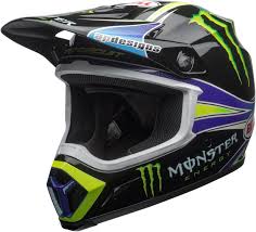 monster energy mx 9 helmet motorcycle