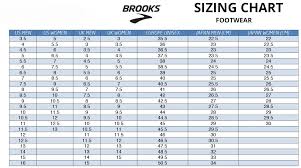 Brooks Size Chart Sale Up To 56 Discounts