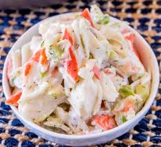 crab salad seafood salad recipe