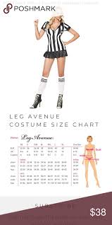 Leg Avenue 3 Pc Game Official Costume Leg Avenue 3 Pc Zipper