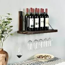 welland karen wall mounted wine racks