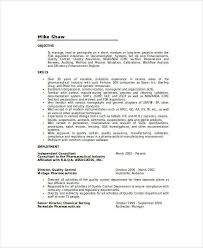 Minimum of two (2) years progressively responsible experience in a drug manufacturing, medical device, or biologics industry in. Free 9 Sample Quality Assurance Resume Templates In Ms Word Pdf