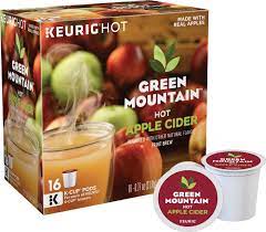 green mountain hot apple cider k cup